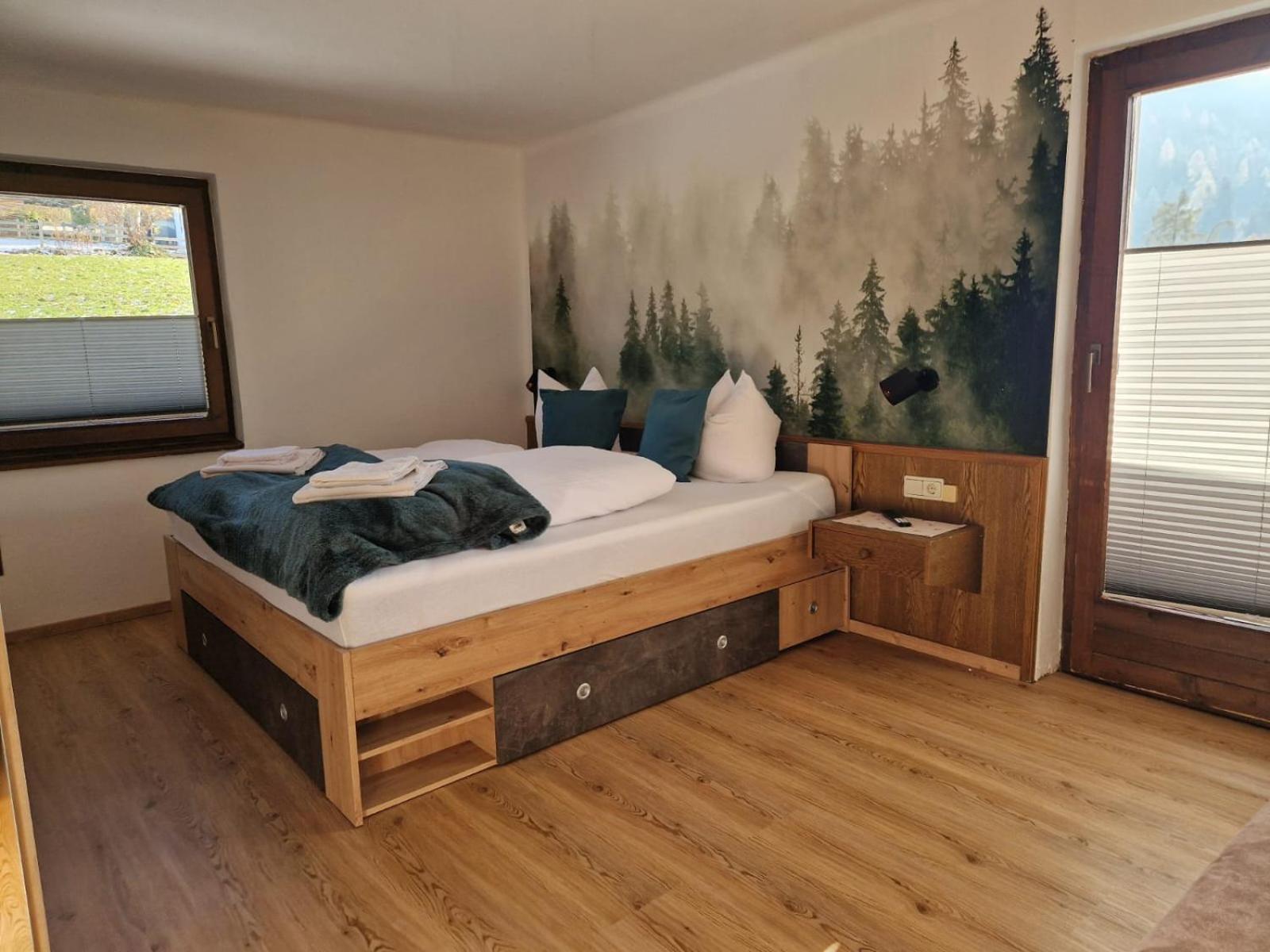 Panorama-Ferienhaus mit Sauna im Stubaital Mieders Bagian luar foto