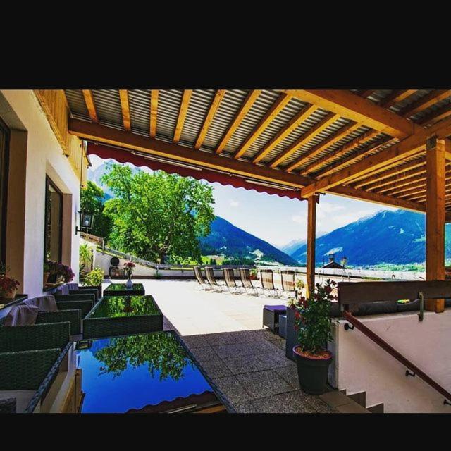 Panorama-Ferienhaus mit Sauna im Stubaital Mieders Bagian luar foto