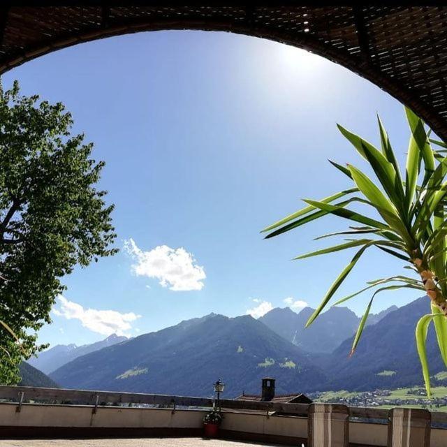 Panorama-Ferienhaus mit Sauna im Stubaital Mieders Bagian luar foto